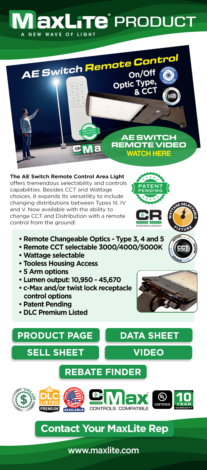 AE Switch Remote Control Video 