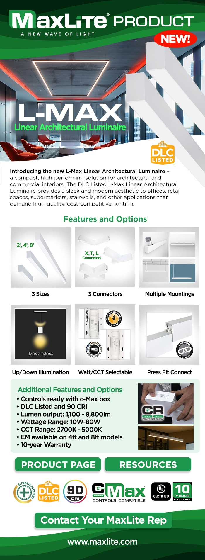 L-Max Linear Architectural Luminaires