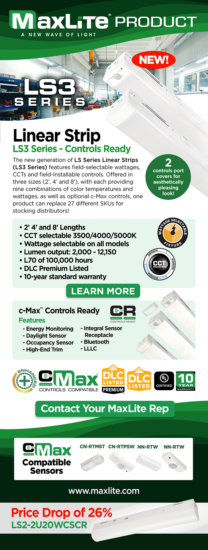 LS3 Series Linear Strip