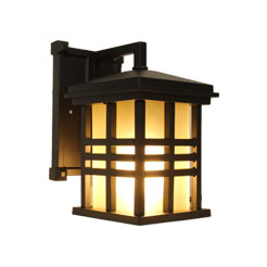 Modern Craftsman Wall Lantern