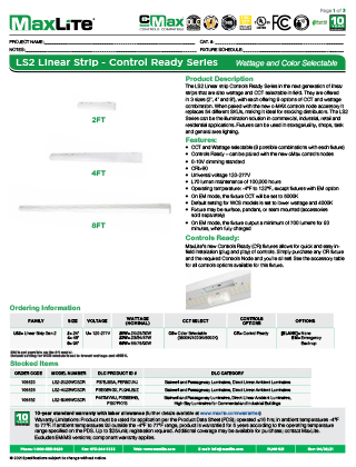 LS2 Series LED Strip c-Max Ready