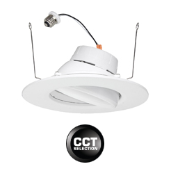 Adjustable Residential Downlight 120V - CCT Selectable